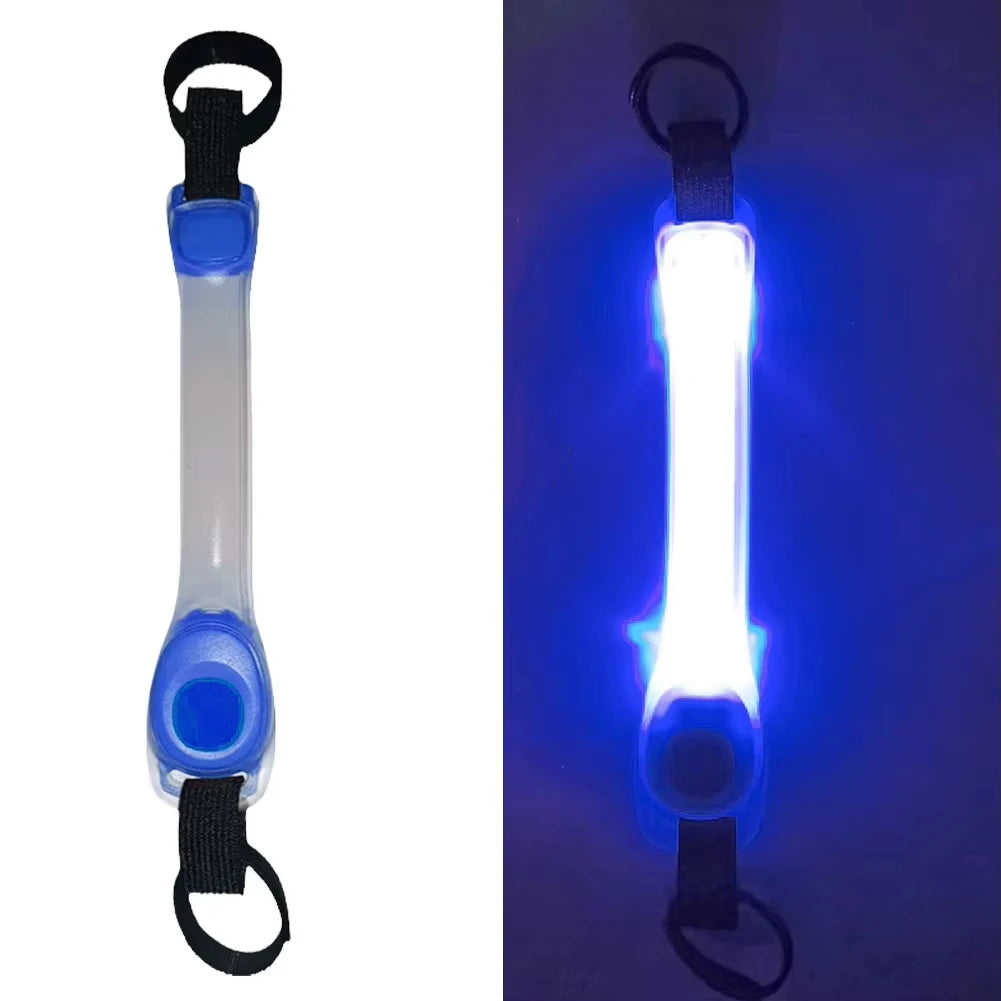 Pet light anti-loss safety traction collar multi-color pendant outdoor waterproof warning Led flashing light strip