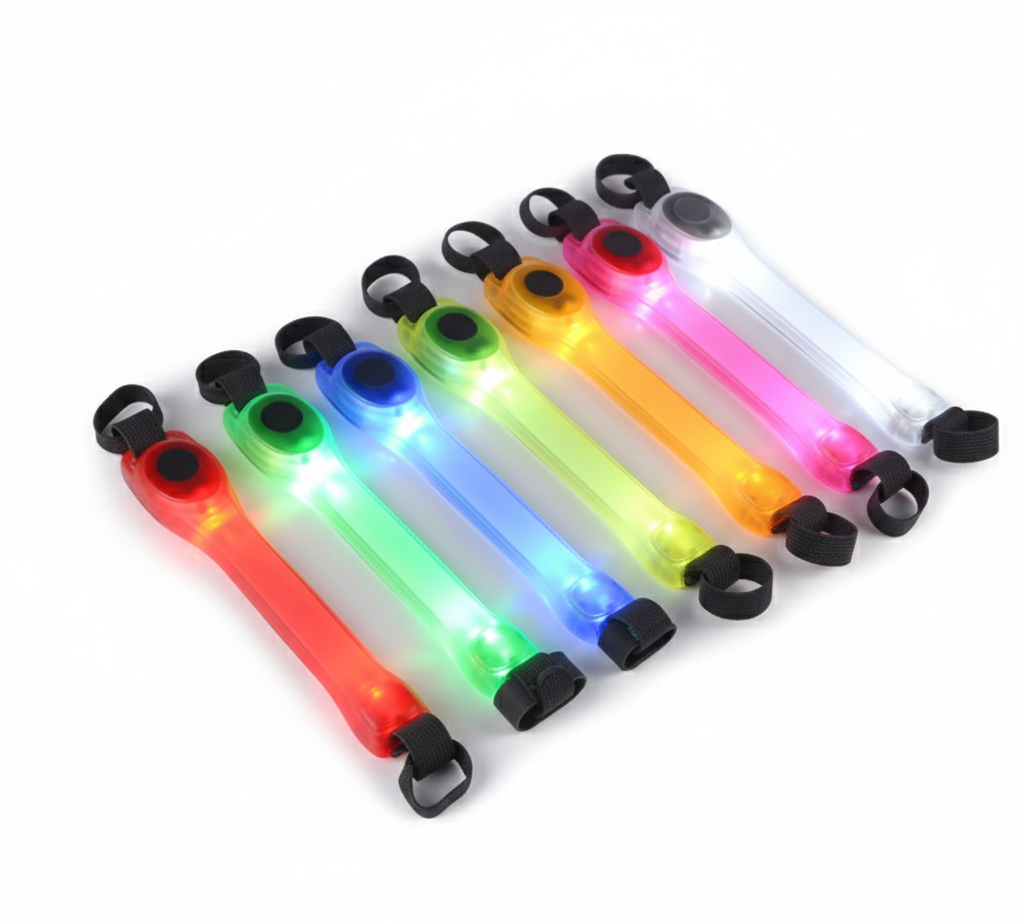 Pet light anti-loss safety traction collar multi-color pendant outdoor waterproof warning Led flashing light strip