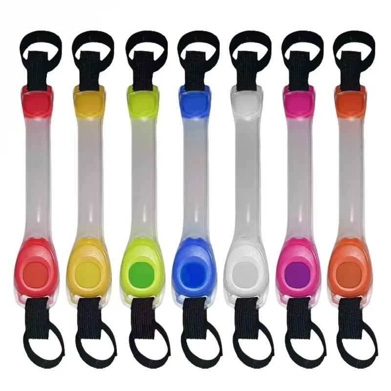 Pet light anti-loss safety traction collar multi-color pendant outdoor waterproof warning Led flashing light strip